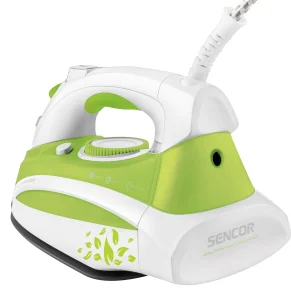 Праска Sencor, 2200Вт, 380мл, паровий удар -120гр, постійна пара - 25гр, керам. підошва, зелений №7