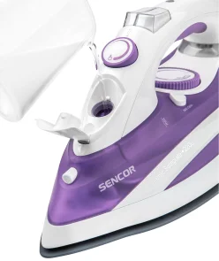 утюг Sencor, 2200Вт, 380мл, постоянная пара – 30гр, Anti-Calс, Drip-Stop, керам. подошва, голубой №3