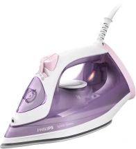 утюг Philips 3000 Series, 2000Вт, 300мл, паровой удар -140гр, постоянный пар - 30гр, керам. подошва, пурпурная