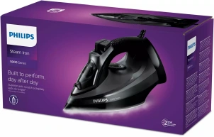 Праска Philips 5000 Series, 2600Вт, 320мл, паровий удар -200гр, постійна пара - 45гр, керам. підошва, чорний №5