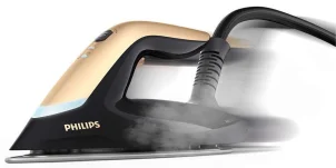 утюг-парогенератор Philips PerfectCare 8000 Series, 2700Вт, 1800мл, паровой удар -700гр, постоянный пар - 170гр, нерж. сталь, черно-золотой №6