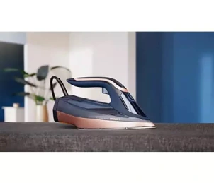 Праска Philips Azur 8000 Series, 3000Вт, 350мл, паровий удар -260гр, постійна пара - 85гр, нерж. сталь, темно синій №3