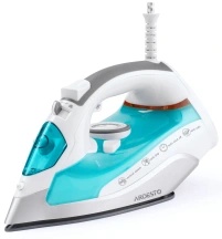 утюг ARDESTO IR-C2228-TQ, 2200Вт, 280мл, паровой удар-100гр, керам. подошва, голубой