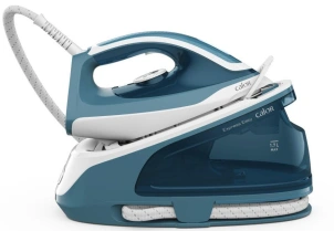 Праска-парогенератор Tefal Express Easy, 2600Вт, 1700мл, паровий удар -350гр, постійна пара - 120гр, керам. підошва, біло-бірюзовий №1