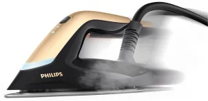 утюг-парогенератор Philips PerfectCare 8000 Series, 2700Вт, 1800мл, паровой удар -700гр, постоянный пар - 170гр, нерж. сталь, черно-золотой №8