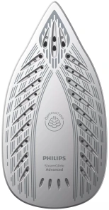 утюг-парогенератор Philips PerfectCare 6000 Series, 2400Вт, 1800мл, паровой удар -600гр, постоянный пар - 130гр, нерж. сталь, сине-золотой №9