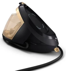утюг-парогенератор Philips PerfectCare 8000 Series, 2700Вт, 1800мл, паровой удар -700гр, постоянный пар - 170гр, нерж. сталь, черно-золотой №10