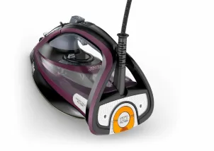 Праска Tefal Ultimate Pure, 3000Вт, 350мл, паровий удар -240гр, постійна пара - 55гр, керам. підошва, чорно-фіолетовий №6