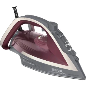 Праска Tefal Ultragliss Plus, 2800Вт, 270мл, паровий удар -260гр, постійна пара - 50гр, керам. підошва, бордово-сірий №2