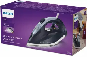 Праска Philips 7000 Series, 2800Вт, 300мл, паровий удар -250гр, постійна пара - 50гр, нерж. сталь, темно синій №7