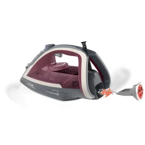 Праска Tefal Ultragliss Plus, 2800Вт, 270мл, паровий удар -260гр, постійна пара - 50гр, керам. підошва, бордово-сірий №6