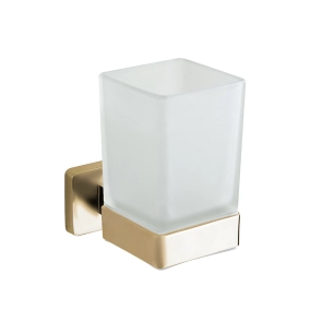 Стакан для зубних щіток VBI MARS BRUSHED GOLD №1