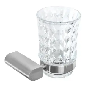 Стакан для зубных щеток REA 322224 NICKEL BRUSHED * №4
