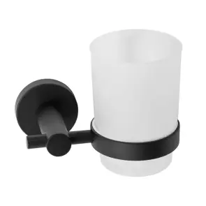 Стакан для зубных щеток REA 322233C BLACK черный №3