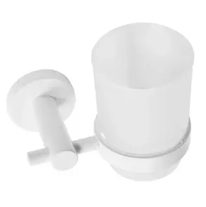 Стакан для зубных щеток REA 322233B WHITE белый №2