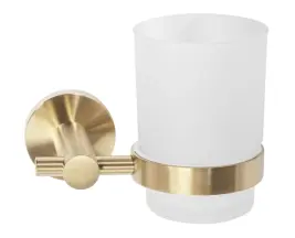 Стакан для зубных щеток REA 322233 BRUSHED GOLD *