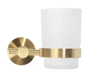 Склянка для зубних щіток REA 322233 BRUSHED GOLD * №2