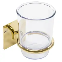 Стакан для зубных щеток REA 322189 GOLD золотой *