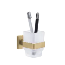 Стакан для зубных щеток VBI JUPITER BRUSH GOLD
