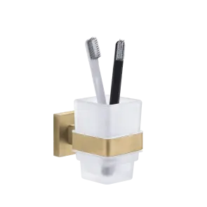 Стакан для зубных щеток VBI JUPITER BRUSH GOLD №1