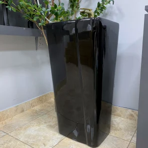 Умывальник (раковина) VBI VERESE BLACK GLOSSY напольный №3