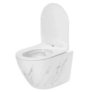 Подвесной унитаз REA CARLOS NATURE MARBLE №4