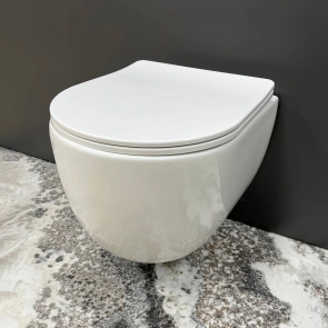 Подвесной унитаз VBI CAPRI WHITE №2