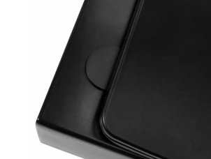 Подвесной унитаз REA JULIO BLACK MATT черный №6