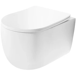 Подвесной унитаз REA EDDY N TORNADO RIMLESS WHITE белый №1