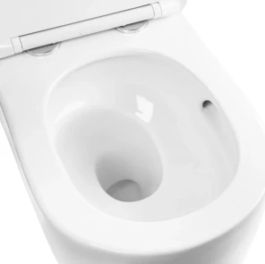 Подвесной унитаз REA EDDY N TORNADO RIMLESS WHITE белый №2