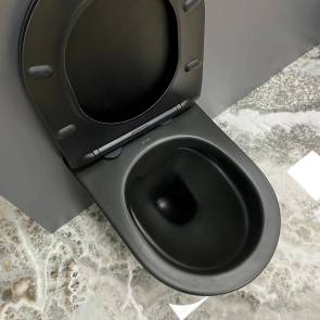 Підвісний унітаз VBI LEVANZO BLACK MATT №4