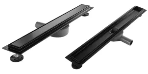 Трап для душа REA NEOX 60 PRO BLACK 2в1 черный №9