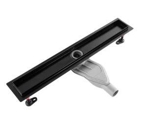 Трап для душу REA NEOX 60 SUPERFLOW BLACK 2в1 чорний №8