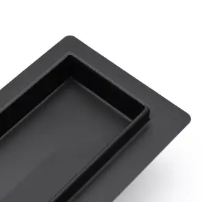 Трап для душу REA GREEK 90 PRO BLACK чорний №6