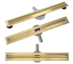 Трап для душу REA NEOX 60 SLIM PRO GOLD золотий