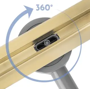 Трап для душу REA NEOX 90 SLIM PRO GOLD №2