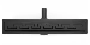 Трап для душу REA GREEK 80 PRO BLACK чорний №3