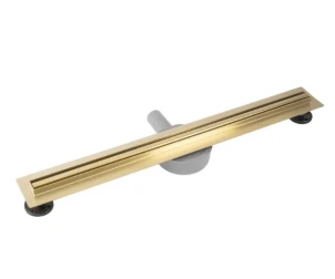 Трап для душу REA NEOX 90 SLIM PRO BRUSHED GOLD матове золото №4