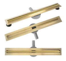 Трап для душу REA NEOX 70 PRO GOLD золотий