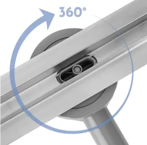 Трап для душу REA NEOX 100 SLIM PRO сталь №3