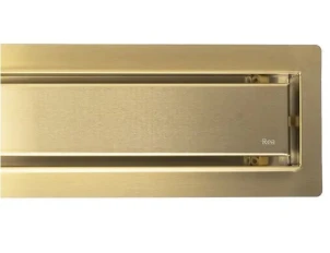 Трап для душу REA NEOX 100 PRO BRUSHED GOLD 2в1 матове золото №3