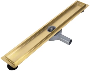 Трап для душу REA NEOX 100 PRO BRUSHED GOLD 2в1 матове золото №5