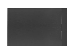 Душовий піддон REA BAZALT 80x120 BLACK №1