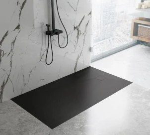 Душевой поддон REA MAGNUM 80x100 BLACK №2