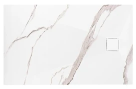 Душовий піддон REA MAGNUM 80x100 CARRARA WHITE купити
