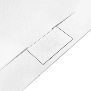 Душовий піддон REA BAZALT 80x100 LONG WHITE №3