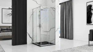 Душовий піддон REA GRAND 90x120 BLACK №8