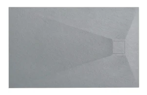 Душевой поддон REA MAGNUM 80x100 GREY №1