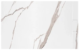 Душовий піддон REA BAZALT 80x100 CARRARA WHITE №1