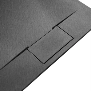 Душовий піддон REA BAZALT 80x120 LONG BLACK №3